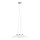 Rabalux 4616 - LED lestenec TIA 1xLED/12W/230V