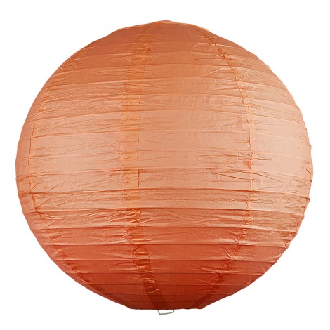 Rabalux 4896 - Senčnik RICE oranžen E27 pr.40 cm
