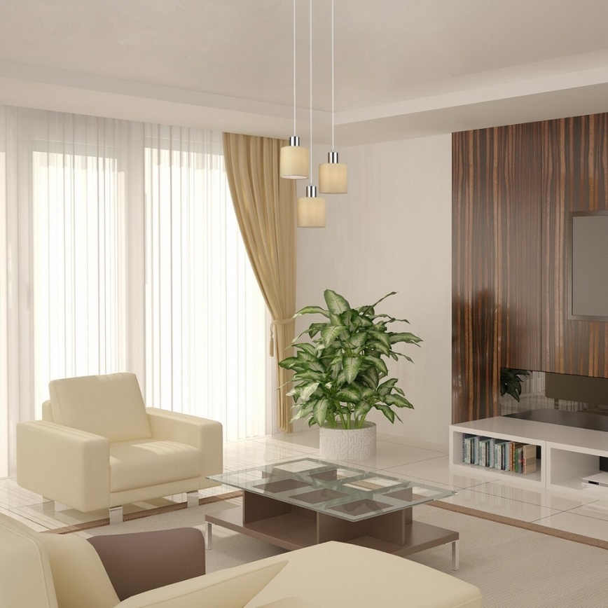 Rabalux 5012 - Lestenec na vrvici NATINA 3xE14/25W/230V