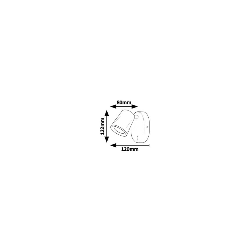 Rabalux 5045 - LED Stenski reflektor SOLANGE LED/6W/230V