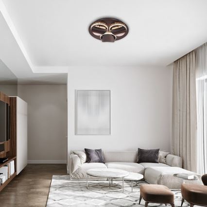 Rabalux - LED zatemnjevalna stropna svetilka CAPRIANA LED/18W/230V premer 38 cm