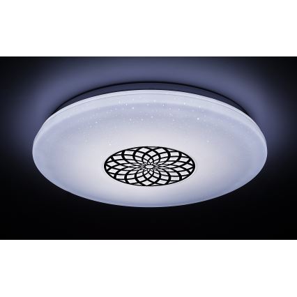 Rabalux - LED RGB Zatemnitvena stropna svetilka LED/24W/230V 3000-6500K Wi-Fi Tuya pr. 39,5 cm + Daljinski upravljalnik