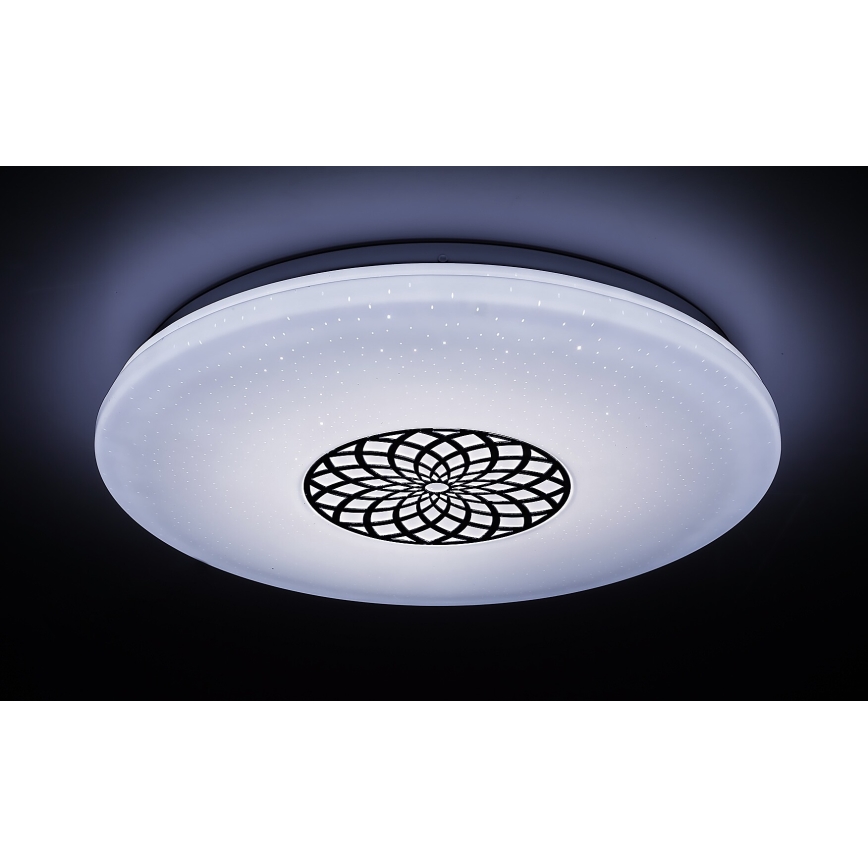 Rabalux - LED RGB Zatemnitvena stropna svetilka LED/24W/230V 3000-6500K Wi-Fi Tuya pr. 39,5 cm + Daljinski upravljalnik
