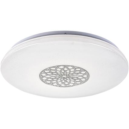 Rabalux - LED RGB Zatemnitvena stropna svetilka LED/24W/230V 3000-6500K Wi-Fi Tuya pr. 39,5 cm + Daljinski upravljalnik