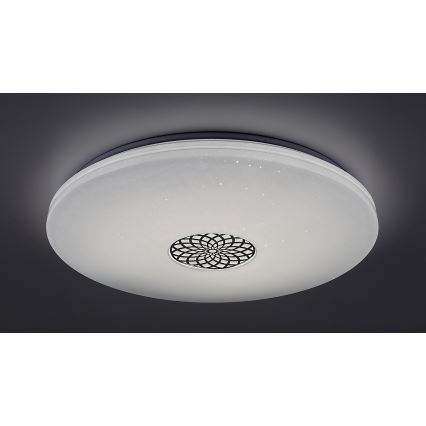 Rabalux - LED RGB Zatemnitvena stropna svetilka LED/40W/230V 3000-6500K Wi-Fi Tuya pr. 60 cm + Daljinski upravljalnik