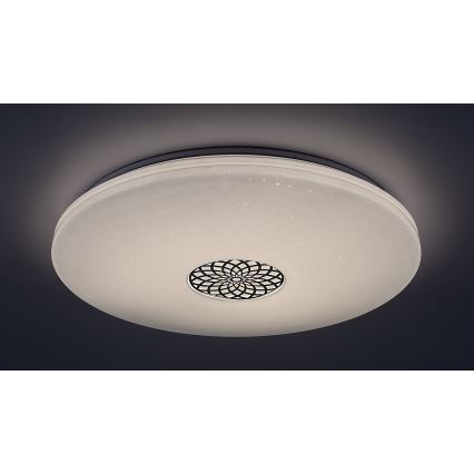 Rabalux - LED RGB Zatemnitvena stropna svetilka LED/40W/230V 3000-6500K Wi-Fi Tuya pr. 60 cm + Daljinski upravljalnik