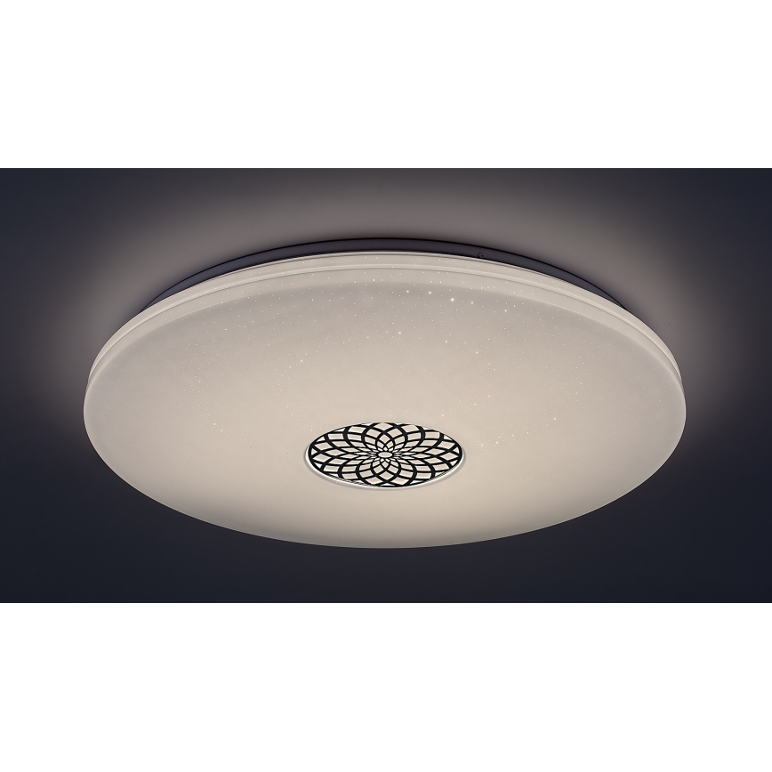 Rabalux - LED RGB Zatemnitvena stropna svetilka LED/40W/230V 3000-6500K Wi-Fi Tuya pr. 60 cm + Daljinski upravljalnik