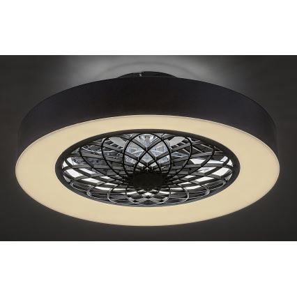 Rabalux - LED Zatemnitvena stropna svetilka z ventilatorjem LED/35W/230V 3000-6000K + Daljinski upravljalnik