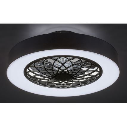 Rabalux - LED Zatemnitvena stropna svetilka z ventilatorjem LED/35W/230V 3000-6000K + Daljinski upravljalnik