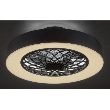 Rabalux - LED Zatemnitvena stropna svetilka z ventilatorjem LED/35W/230V 3000-6000K + Daljinski upravljalnik