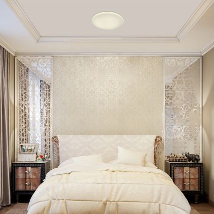 Rabalux - Zatemnjevalna stropna LED svetilka LED/36W/230V z daljinskim upravljalnikom 3000K - 6500K, premer 40 cm