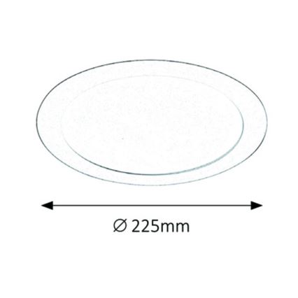 Rabalux - LED Vgradna svetilka LED/18W/230V
