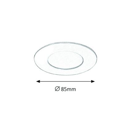 Rabalux - LED Vgradna svetilka LED/3W/230V