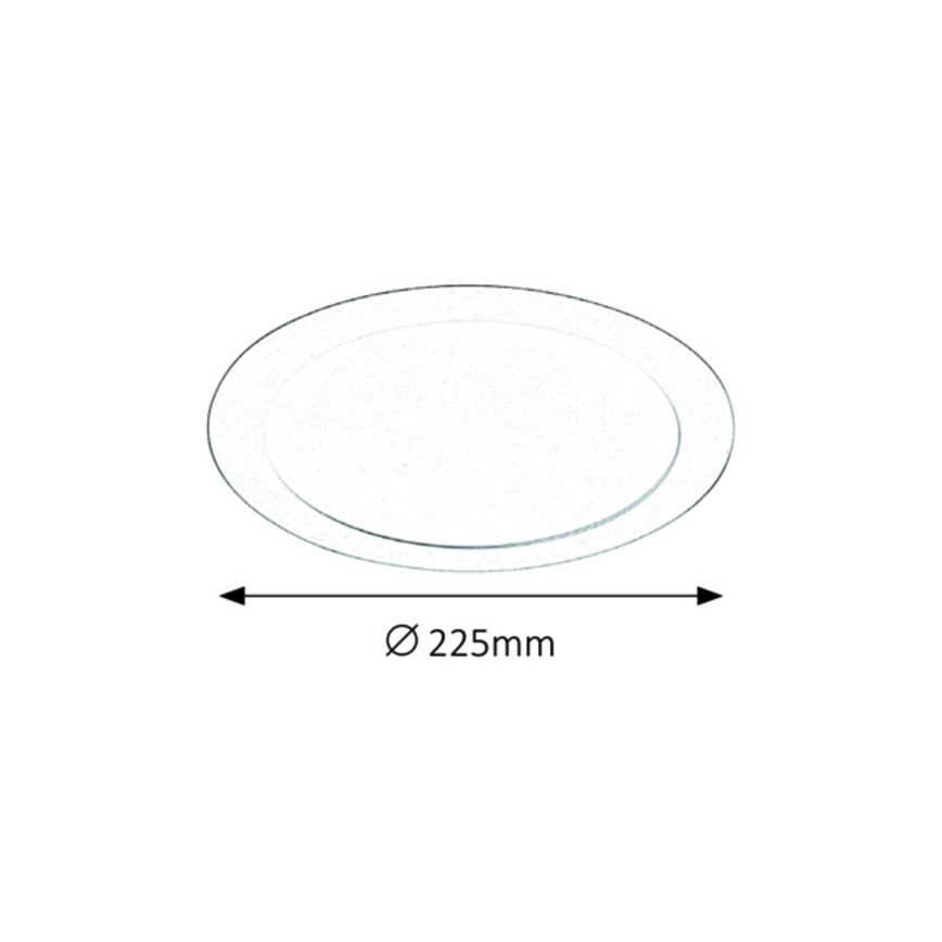 Rabalux - LED Vgradna svetilka LED/18W/230V