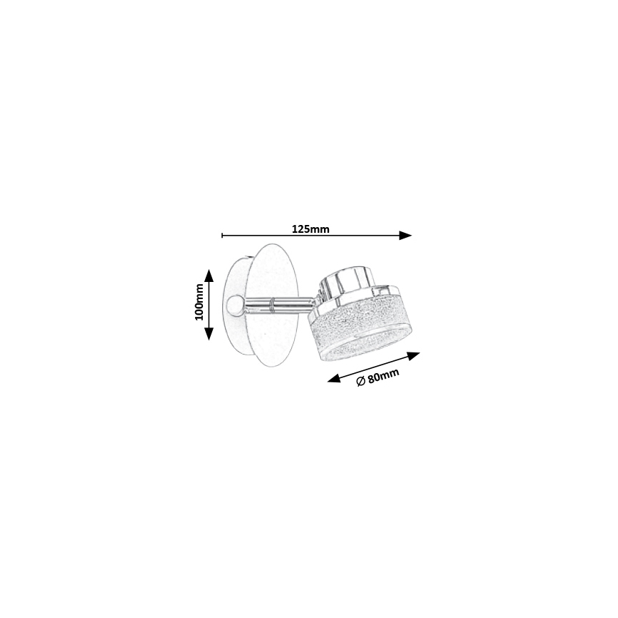 Rabalux - LED Stenski reflektor LED/5W/230V