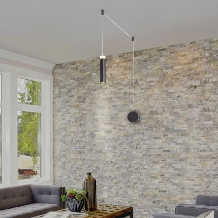 Rabalux - LED Lestenec na vrvici LED/7W/230V