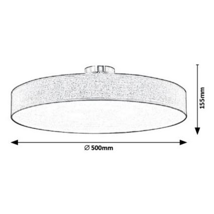 Rabalux - LED Stropna svetilka LED/36W/230V