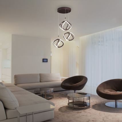 Rabalux - LED Lestenec na vrvici LED/50W/230V