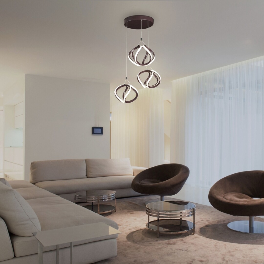 Rabalux - LED Lestenec na vrvici LED/50W/230V