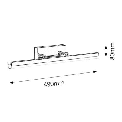 Rabalux - Kopalniška svetilka LED/12W/230V IP44