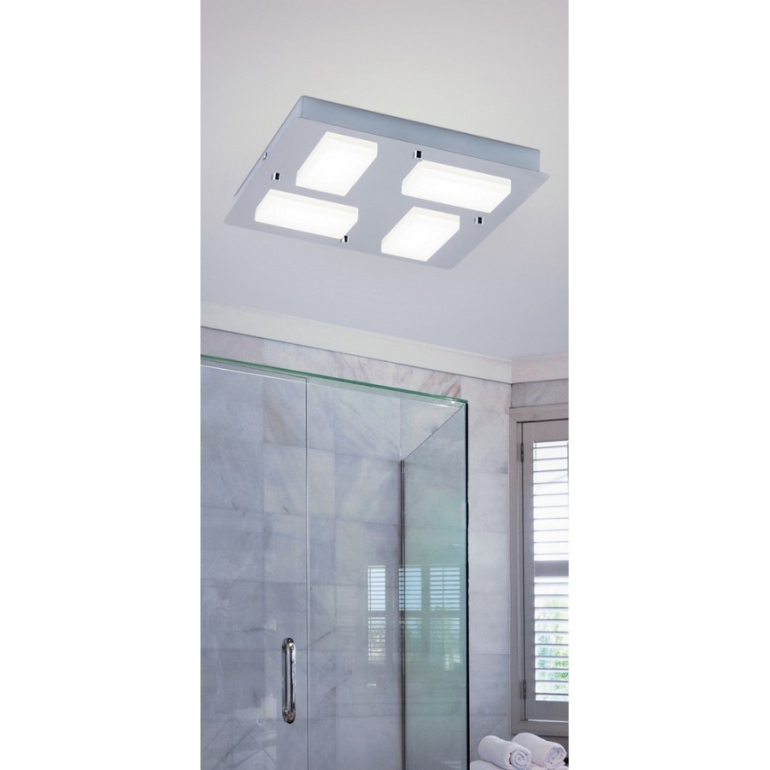 Rabalux - LED Stropna kopalniška svetilka 4xLED/4,5W IP44