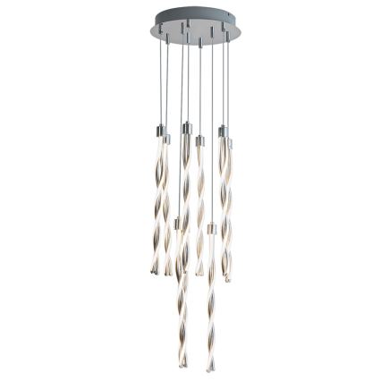 Rabalux 5766 - LED Lestenec na vrvici RAINA 8xLED/7,5W/230V