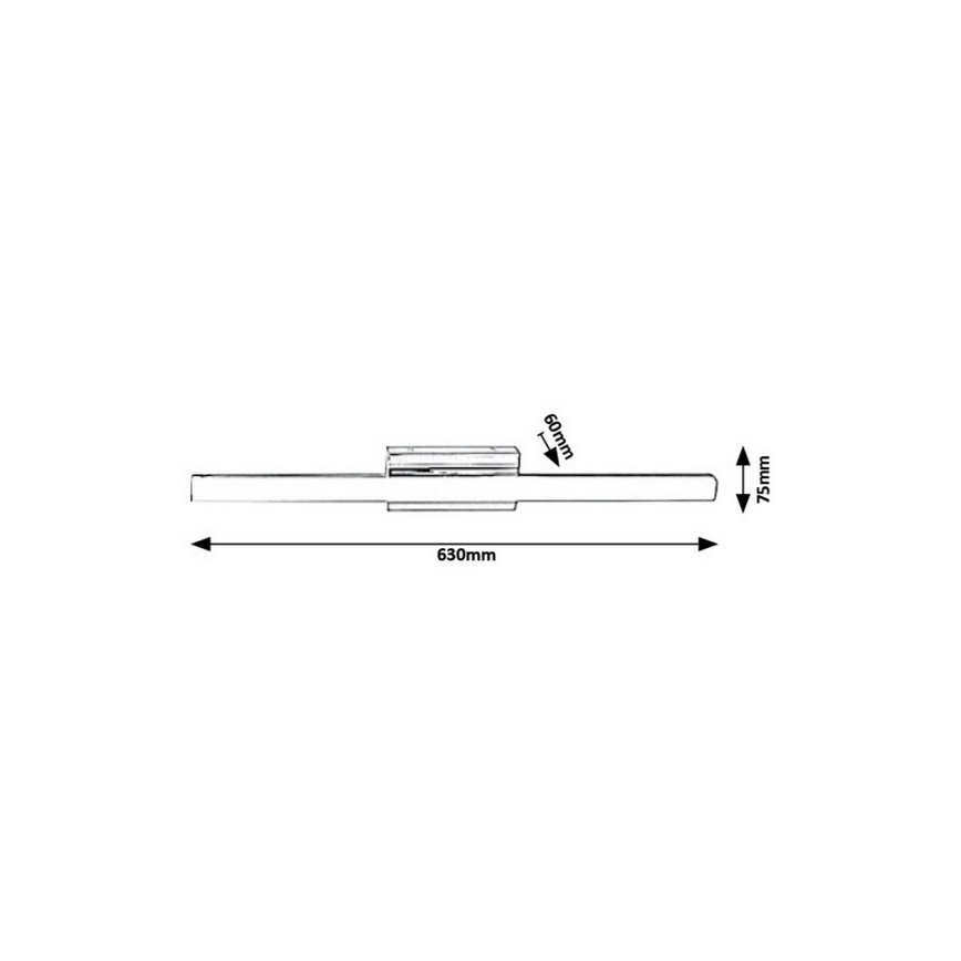 Rabalux - LED Kopalniška stenska svetilka LED/13W/230V IP44