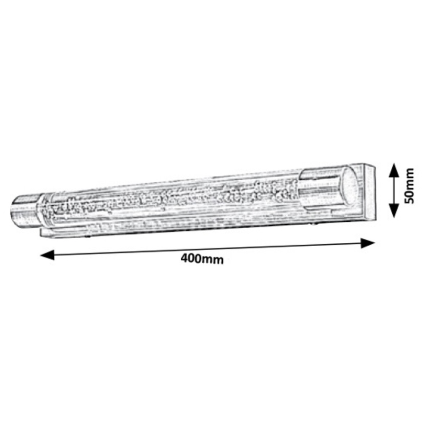 Rabalux - LED Kopalniška stenska svetilka 2xLED/5W/230V IP44