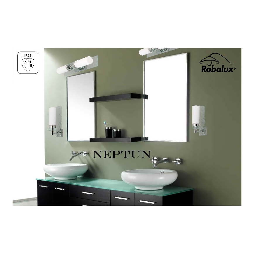 Rabalux 5823 - Kopalniška stenska svetilka NEPTUN 1xE14/40W/230V IP44