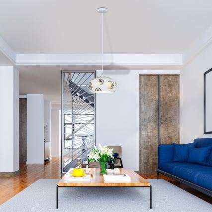 Rabalux - Lestenec na vrvici GINGER 1xE27/60W/230V