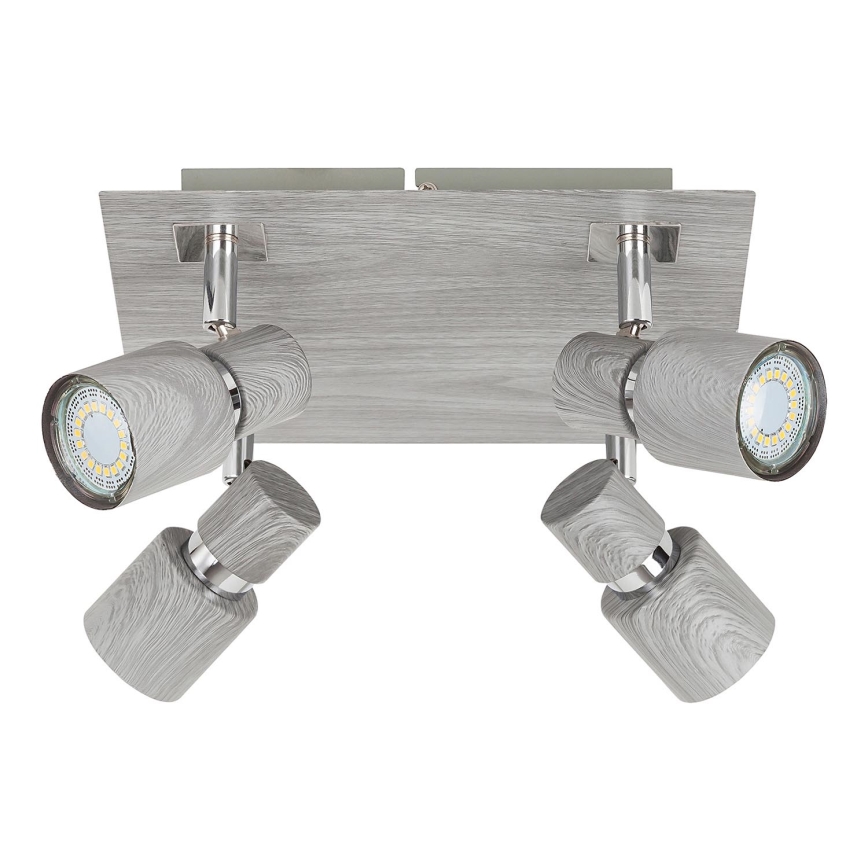 Rabalux 6128 - Reflektor MERKUR 4xGU10/50W/230V