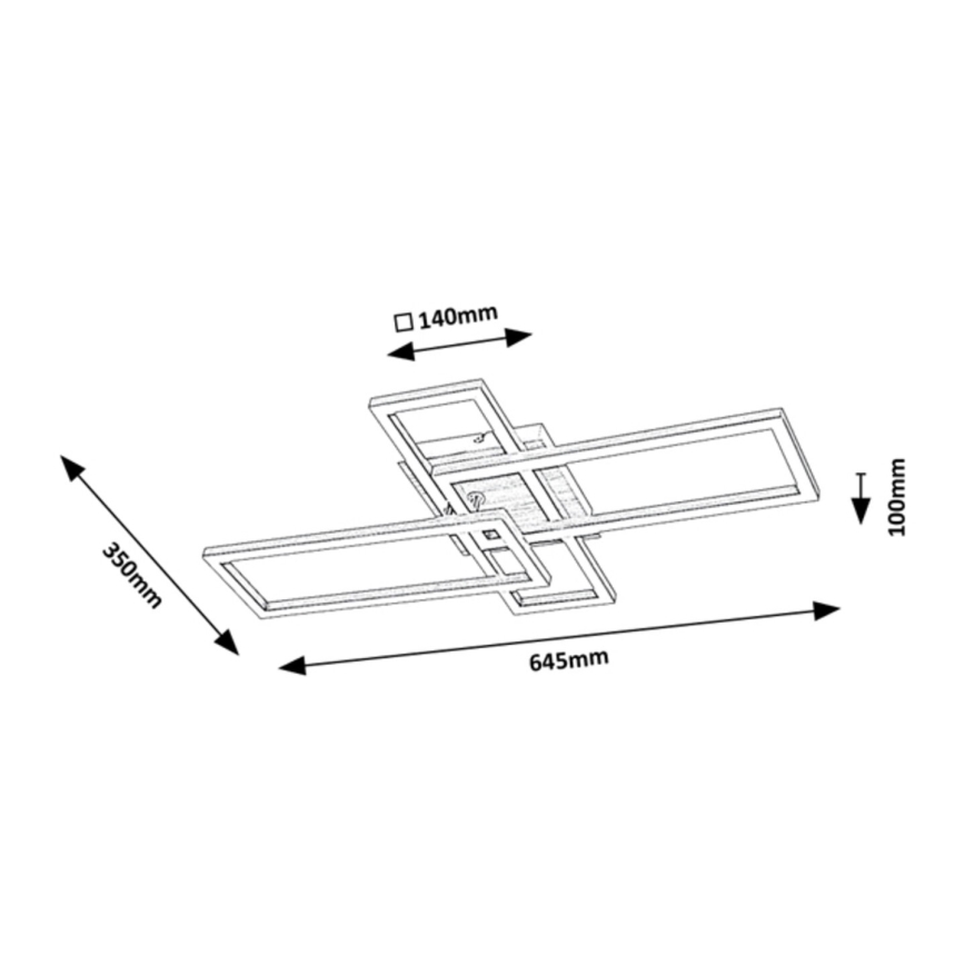 Rabalux - LED Stropna svetilka LED/24W/230V