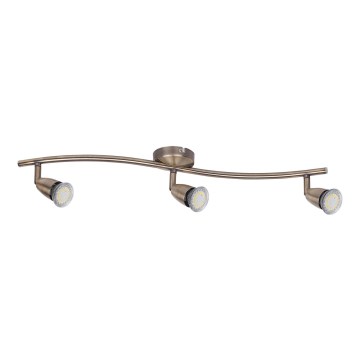Rabalux 6627 - LED reflektor NORMAN LED 3xGU10/4,5W/230V