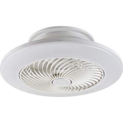 Rabalux - LED Zatemnitvena stropna svetilka z ventilatorjem DALFON LED/36W/23 3000-6000K + Daljinski upravljalnik