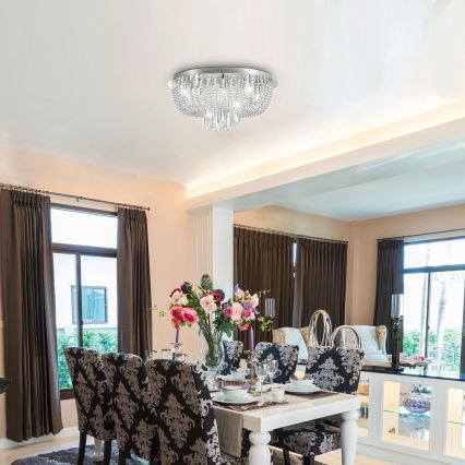 Rabalux - Stropna svetilka LARISHA 6xG9/40W/230V, premer 45 cm