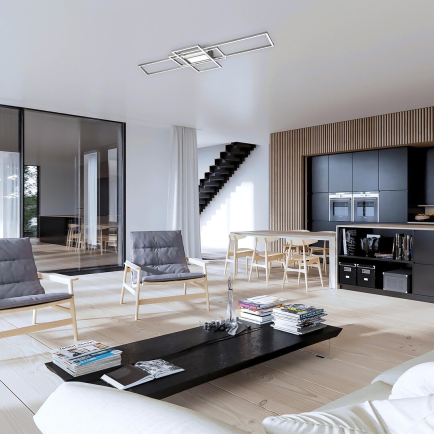 Rabalux - zatemnjivo LED stropno svetilo LED/54W/230V 3000-6500K + daljinski upravljalnik 42x105 cm