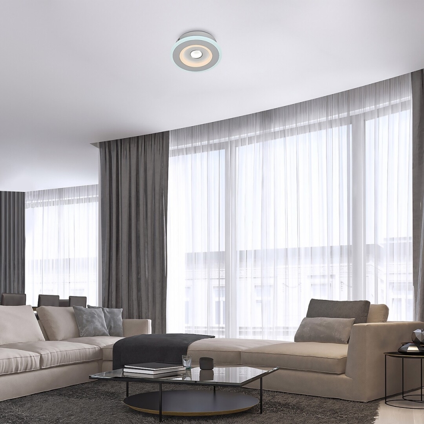 Rabalux - LED stropna svetilka LED/20W/230V 3000/4000/6000K, premer 20 cm