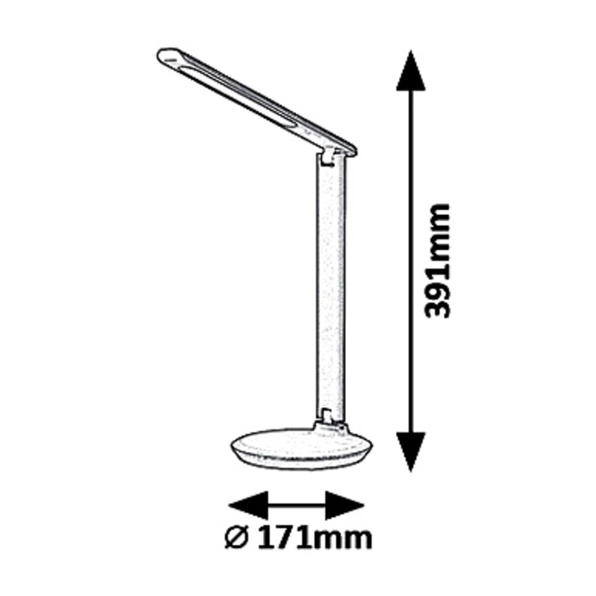Rabalux 6979 - LED Zatemnitvena namizna svetilka OSIAS LED/9W/230V