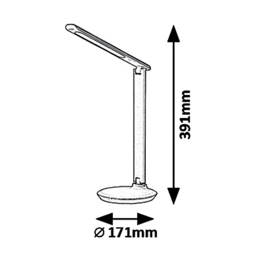 Rabalux 6980 - LED Zatemnitvena namizna svetilka OSIAS LED/9W/230V