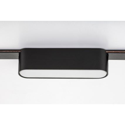 Rabalux - LED Stropna svetilka za 1-fazni tračni sistem LED/6W/230V 3000K 11,5 cm črna