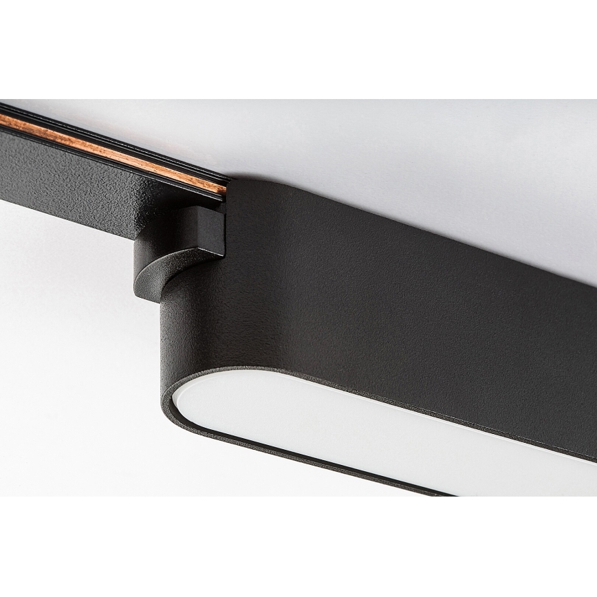 Rabalux - LED Stropna svetilka za 1-fazni tračni sistem LED/6W/230V 3000K 11,5 cm črna