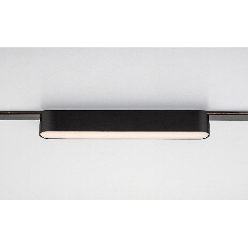 Rabalux - LED Stropna svetilka za 1-fazni tračni sistem LED/12W/230V 3000K 22 cm črna