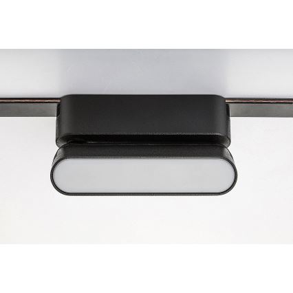 Rabalux - LED Stropna svetilka za 1-fazni tračni sistem LED/6W/230V 3000K 11,5 cm črna