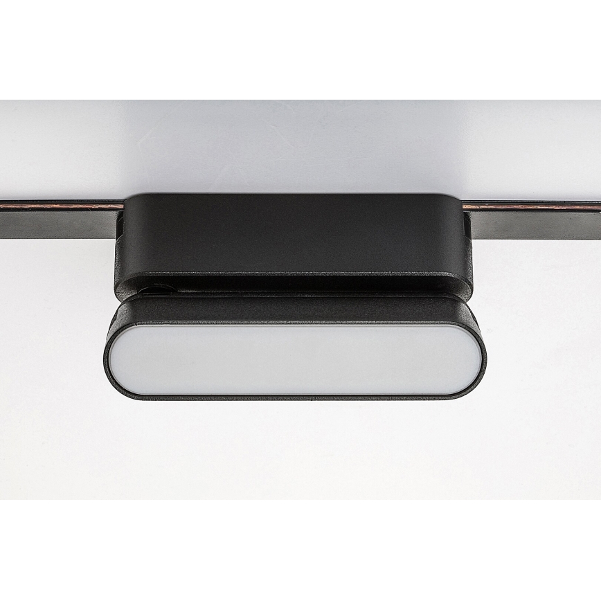 Rabalux - LED Stropna svetilka za 1-fazni tračni sistem LED/6W/230V 3000K 11,5 cm črna