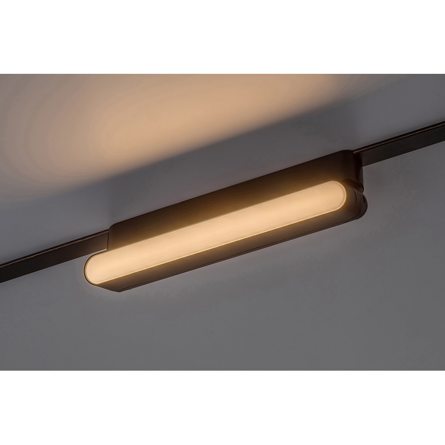Rabalux - LED Stropna svetilka za 1-fazni tračni sistem LED/12W/230V 3000K 22 cm črna