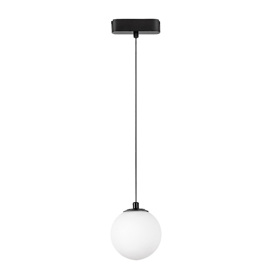 Rabalux - LED Lestenec na vrvici za 1-fazni tračni sistem LED/5W/230V 3000K črna