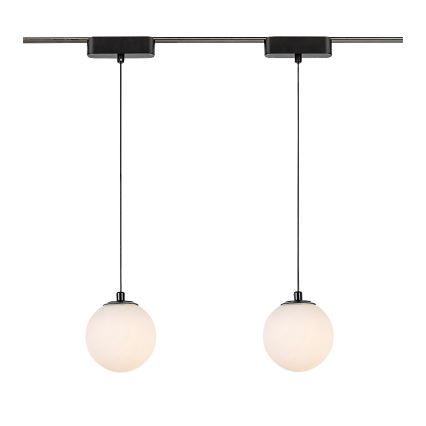 Rabalux - LED Lestenec na vrvici za 1-fazni tračni sistem LED/5W/230V 3000K črna