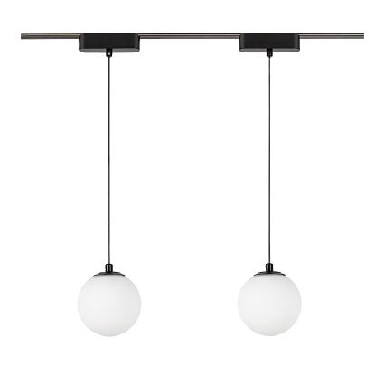 Rabalux - LED Lestenec na vrvici za 1-fazni tračni sistem LED/5W/230V 3000K črna