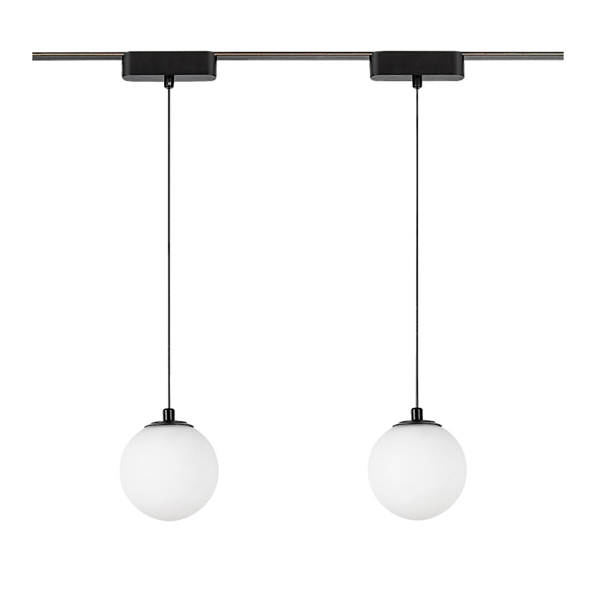 Rabalux - LED Lestenec na vrvici za 1-fazni tračni sistem LED/5W/230V 3000K črna