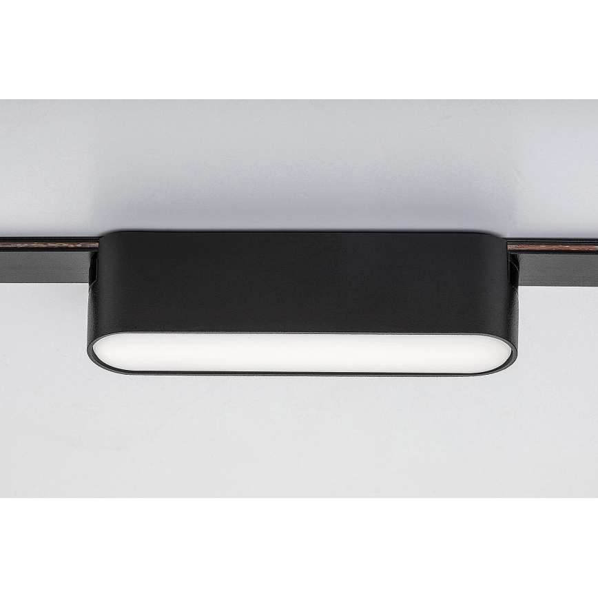 Rabalux - LED Stropna svetilka za enofazni tračni sistem LED/6W/24V 3000K 11,5 cm črna